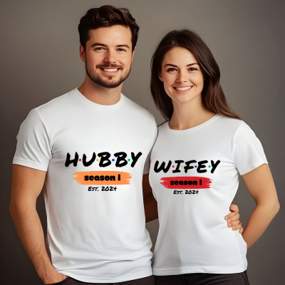 Hubby/Wifey Season T-shirts