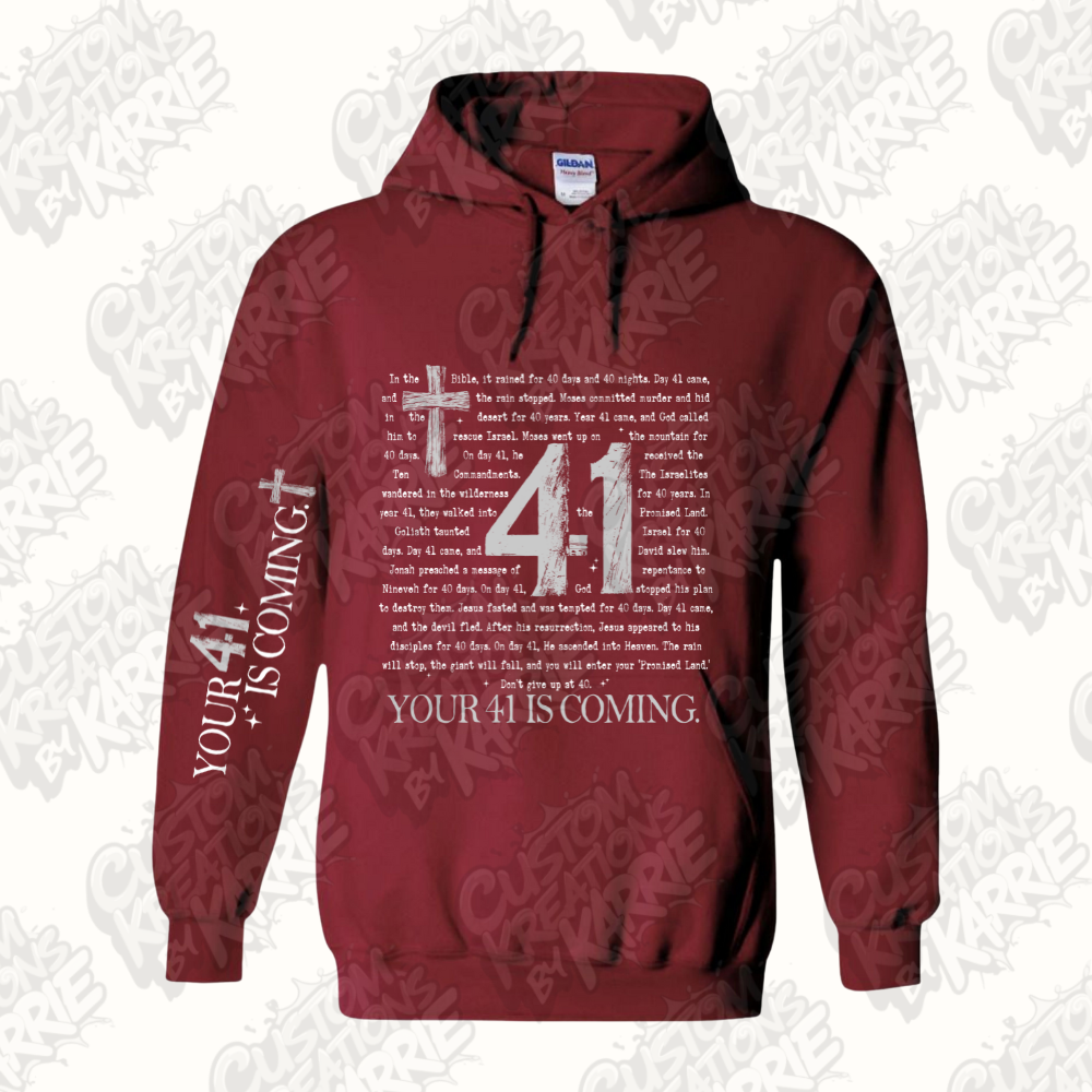 Day 41 Is Coming Hoodie