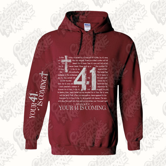 Day 41 Is Coming Hoodie