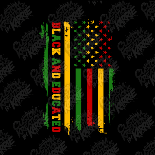 Black and Educated Flag