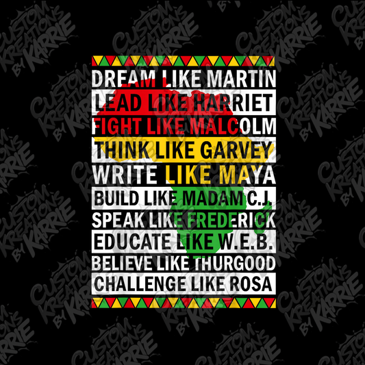 Dream like Martin....