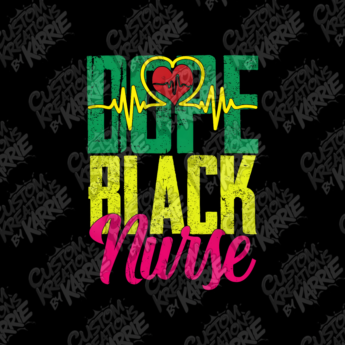 Dope Black Nurse