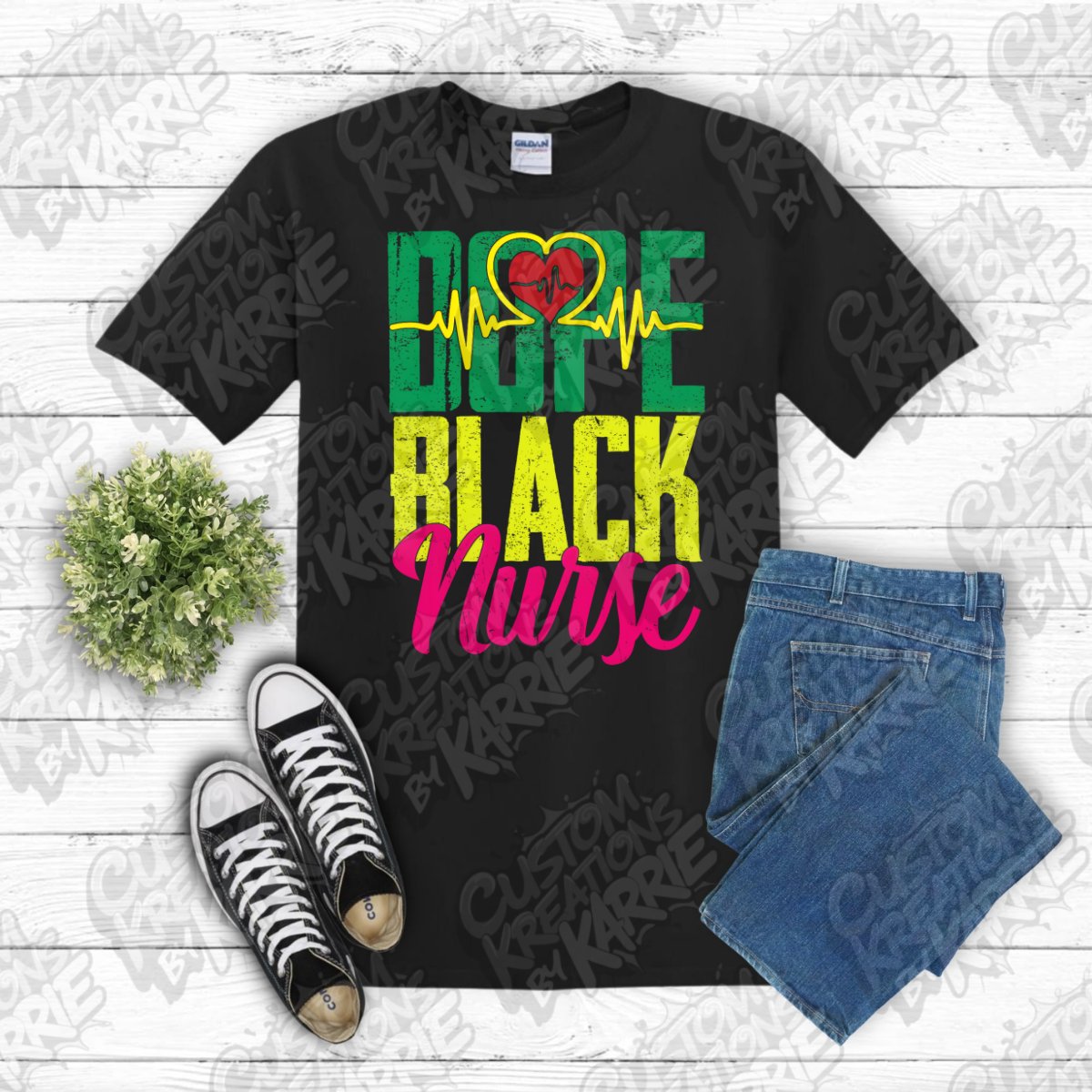 Dope Black Nurse